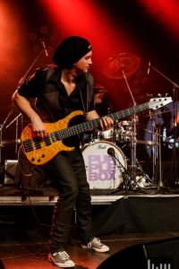 Steffen Knauss, E-Basslehrer auf der Bühne